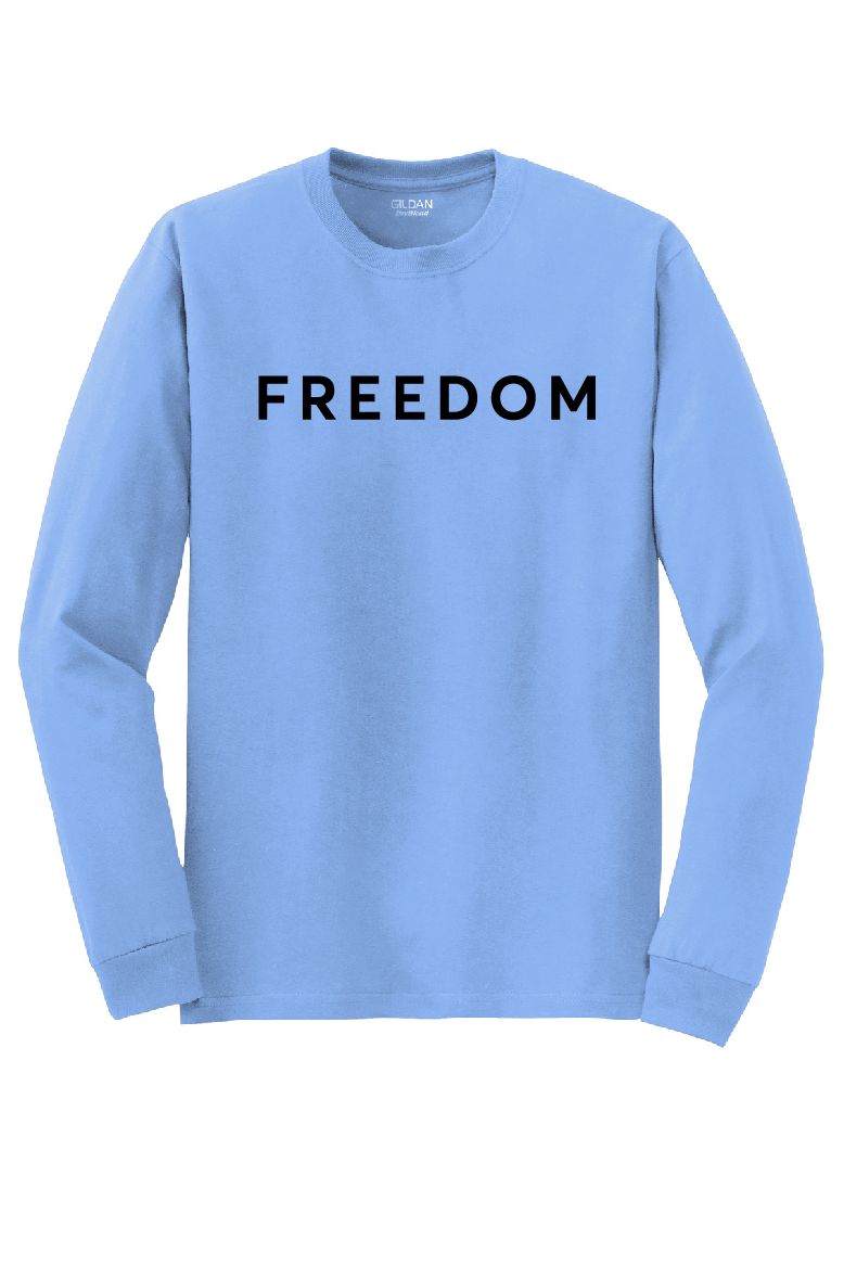 FREEDOM (CJK) - Gildan® Heavy Cotton™ 100% Cotton Long Sleeve T-Shirt