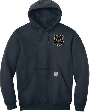 Fort Lee PBA #245 - Carhartt ® Rain Defender ® Paxton Heavyweight Hooded Sweatshirt (TRAFFIC)