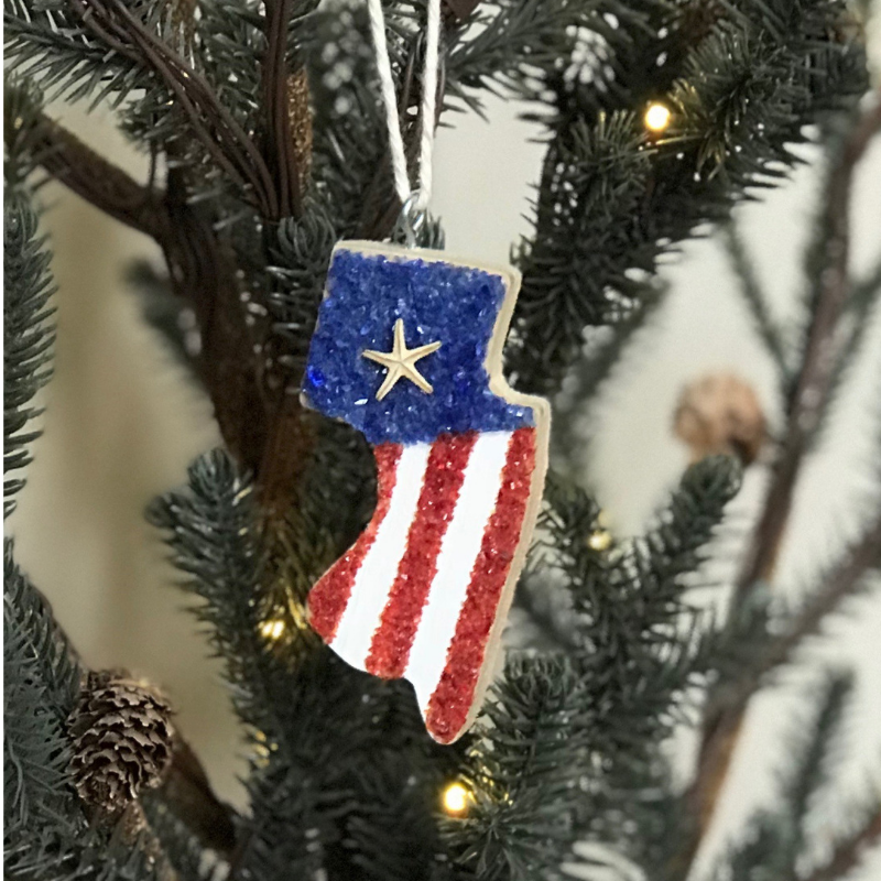 JERSEY PRIDE CHRISTMAS ORNAMENT