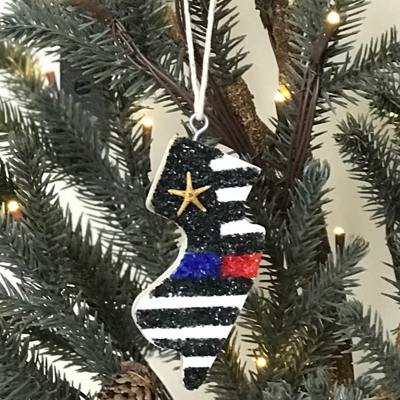 JERSEY PRIDE CHRISTMAS ORNAMENT