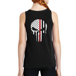 Skull Line Girls Tank