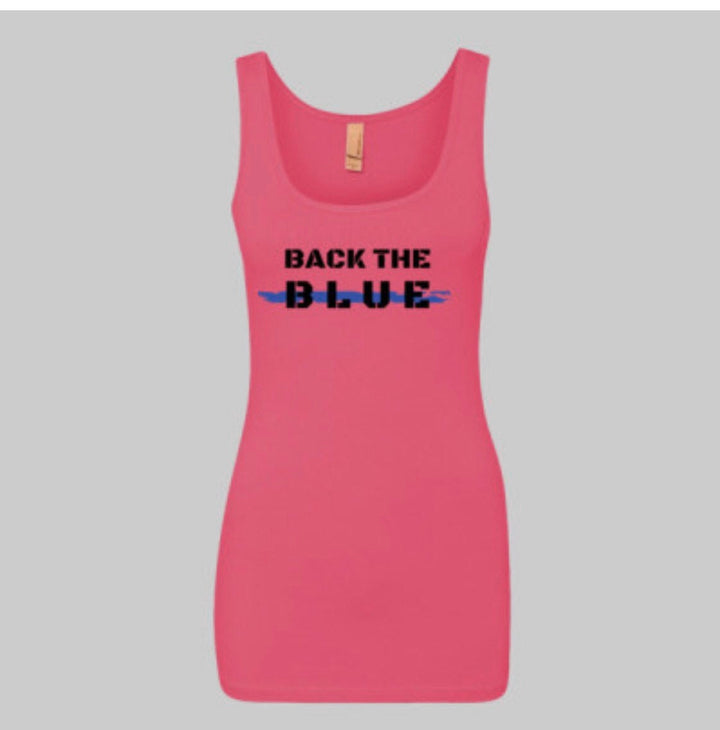 Women’s “Back The Blue” Spandex Jersey Tank