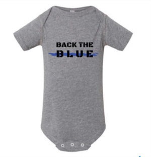 Baby Back The Blue Onesie