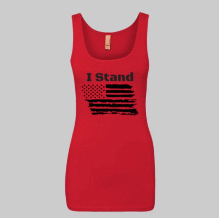 Women’s “I Stand” Spandex Jersey Tank