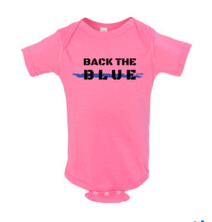 Baby Back The Blue Onesie