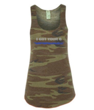 Camo Ladies Racerback Tank