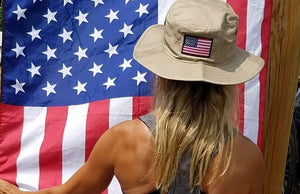American Flag Boonie Hat