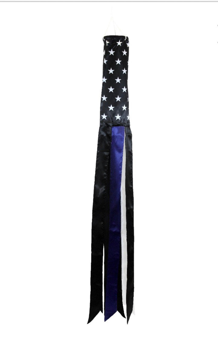 Thin Blue Line USA Flag Windsock