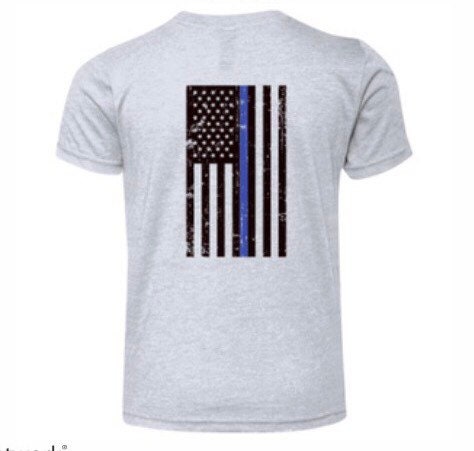 Youth “Blue Line Flag” T-Shirt