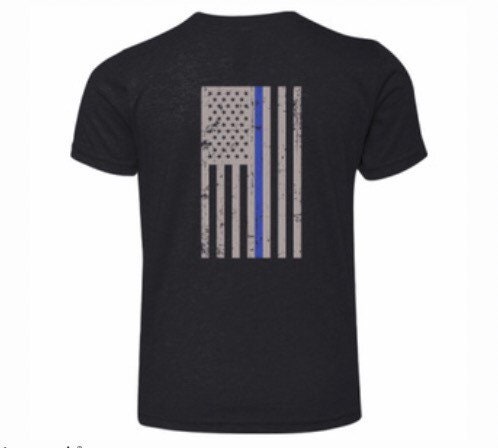 Youth “Blue Line Flag” T-Shirt