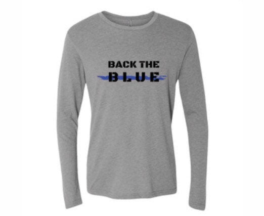 BACK THE BLUE Long Sleeve Shirt