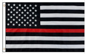 USA Thin Red Line Flag
