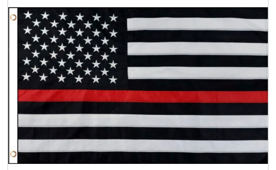USA Thin Red Line Flag