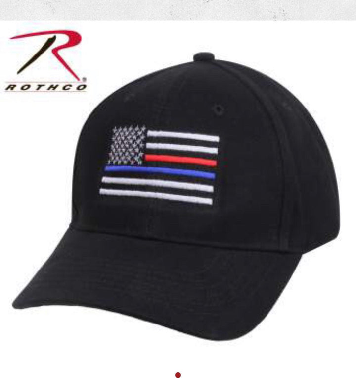 Rothco “Blue / Red Line” Low Profile  Cap