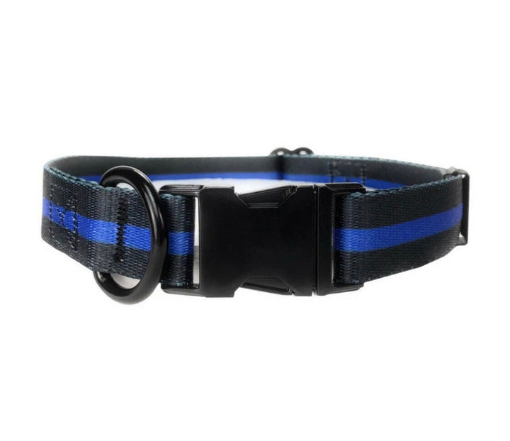 Thin Blue Line Dog Collar and Leash