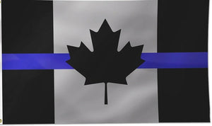 Canada Thin Blue Line Flag