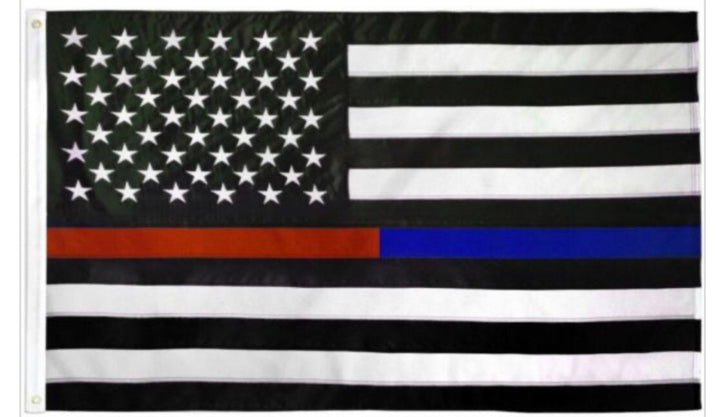 USA Thin Red / Blue Line Flag