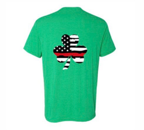 RED Line Shamrock Crew Neck