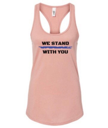 We Stand With You - Racerback Tank Top