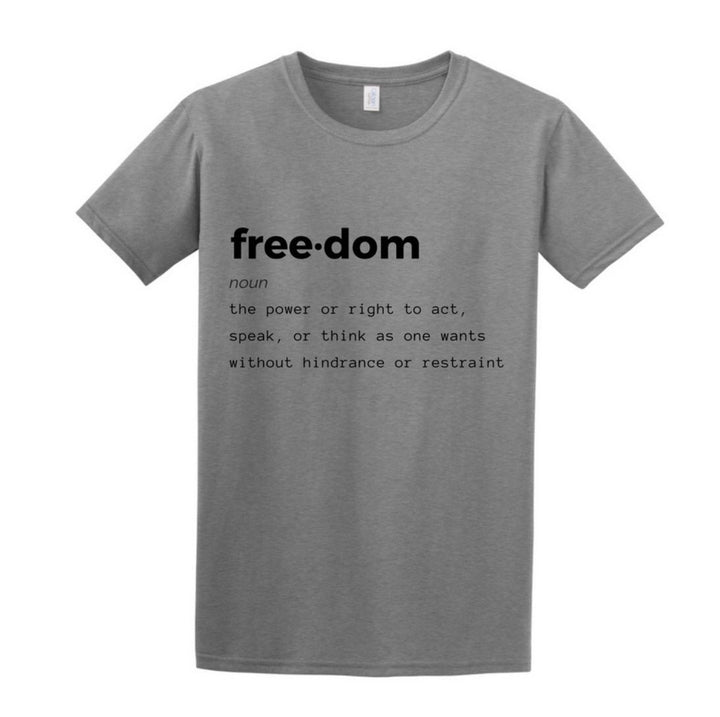 FREEDOM Crew Neck T-shirt