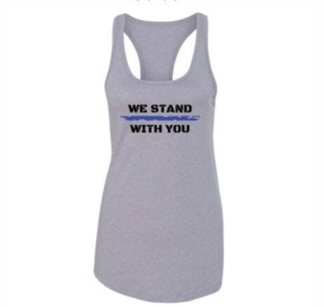 We Stand With You - Racerback Tank Top