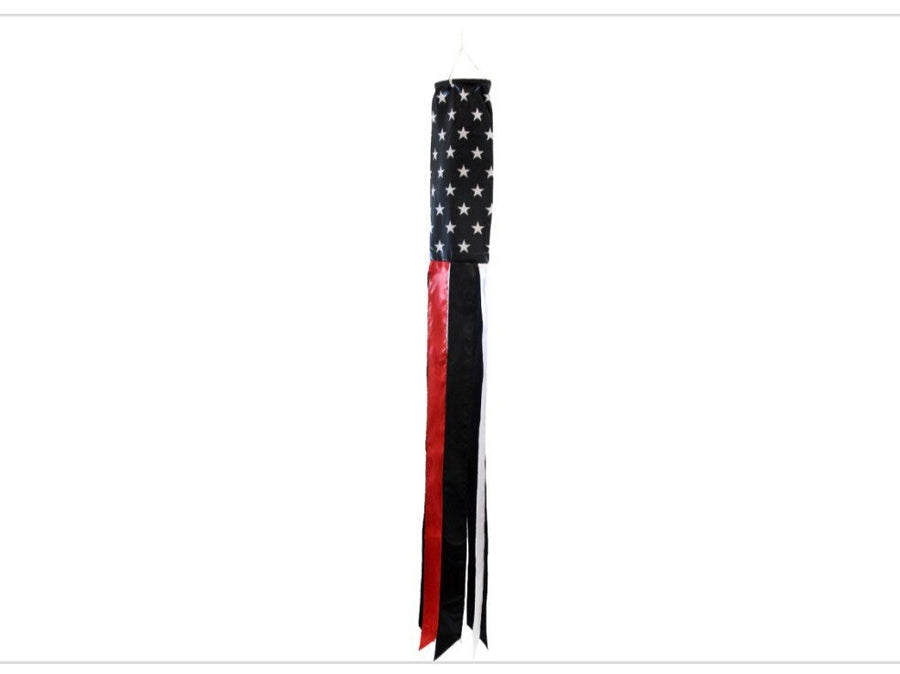 Thin Red Line USA Super Shiny Poly 5ft Windsock