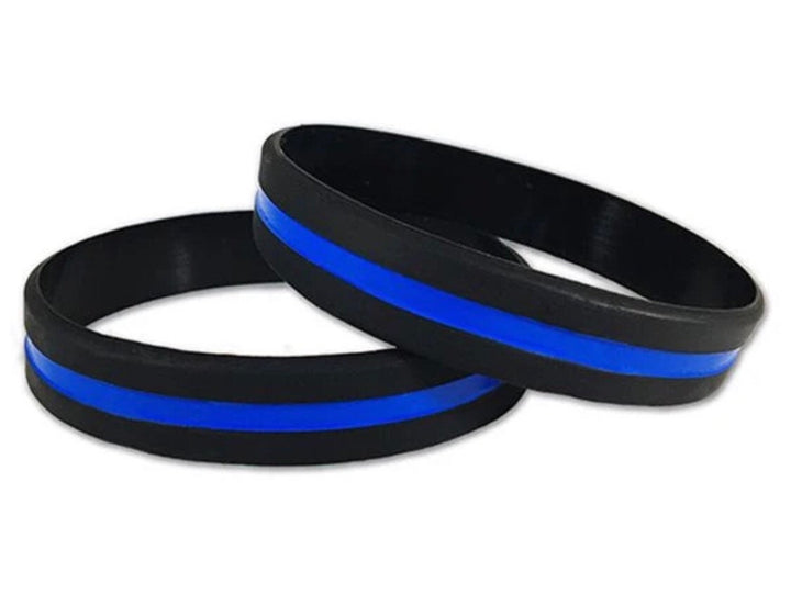 Thin Blue Line Bracelet