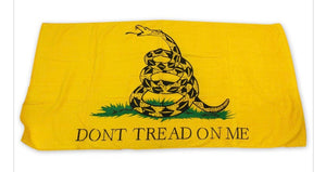 Gadsden Flag Beach Towel - Dont Tread On Me