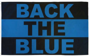 Back The Blue Flag